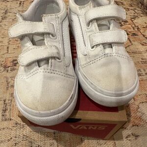 Vans Kids Classic White Sneakers
